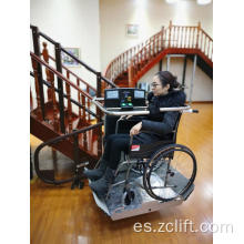 Mobility inclinado a la plataforma elevador de silla de ruedas/